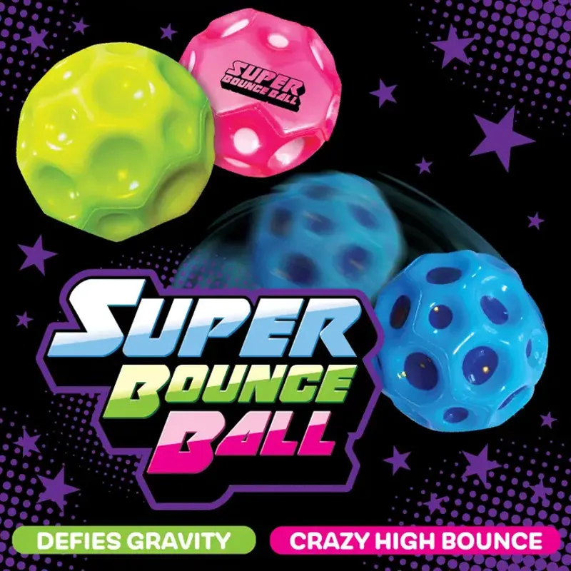 Super Bounce Ball Asst Colors 1pk