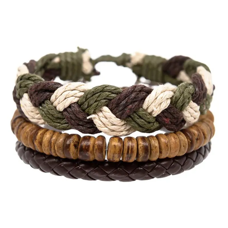 Mens Stack Bracelets-1