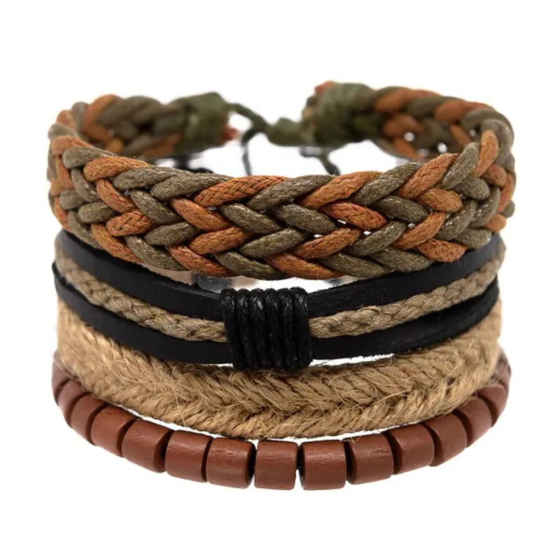 Mens Stack Bracelets-3