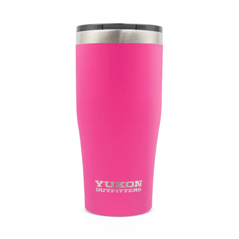 20oz Tumbler Shocking Pink w/Logo