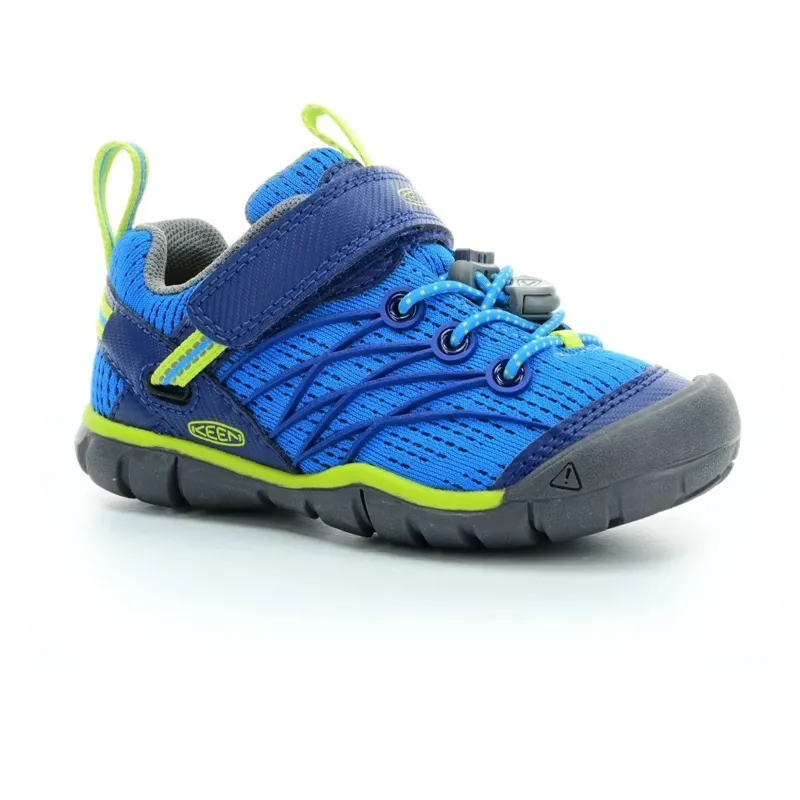 Keen Chandler CNX Y Older Kids' Trainers in Brilliant Blue/Blue Depth-1