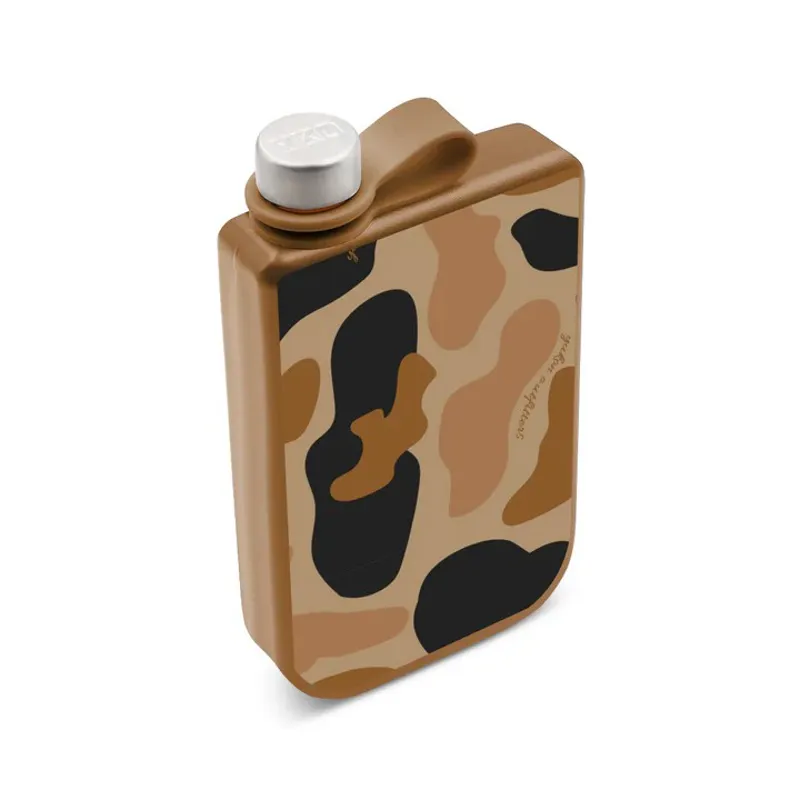 9oz Flask Vintage Camo w/Logo