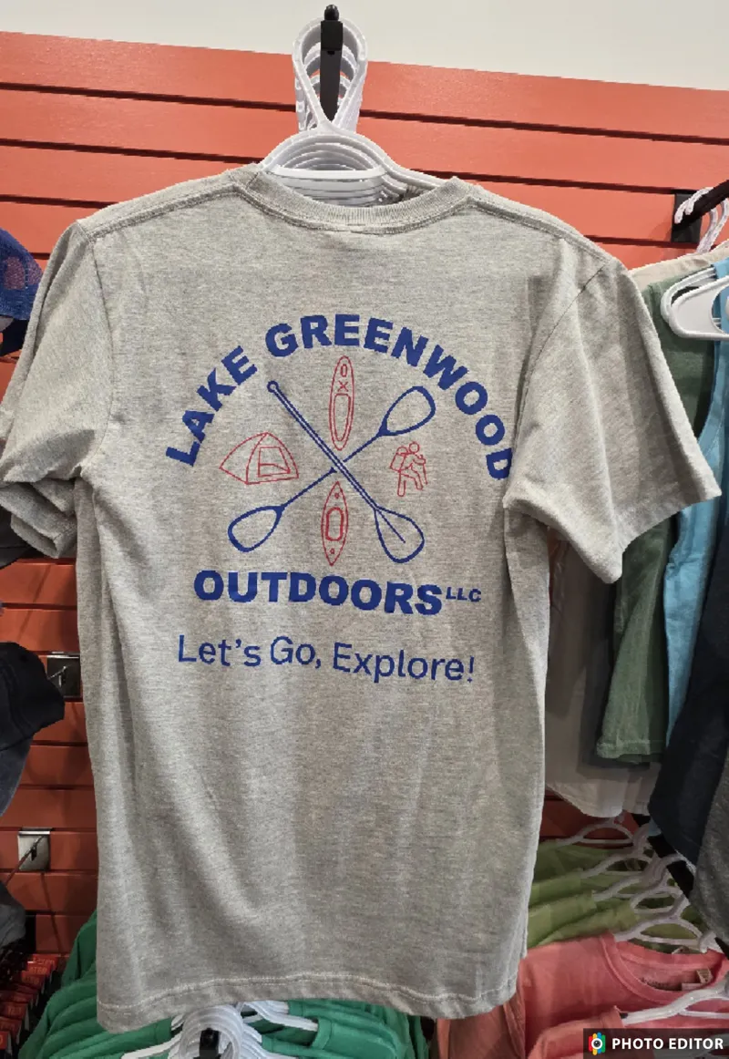 Front/ Back Logo Shirt Grey
