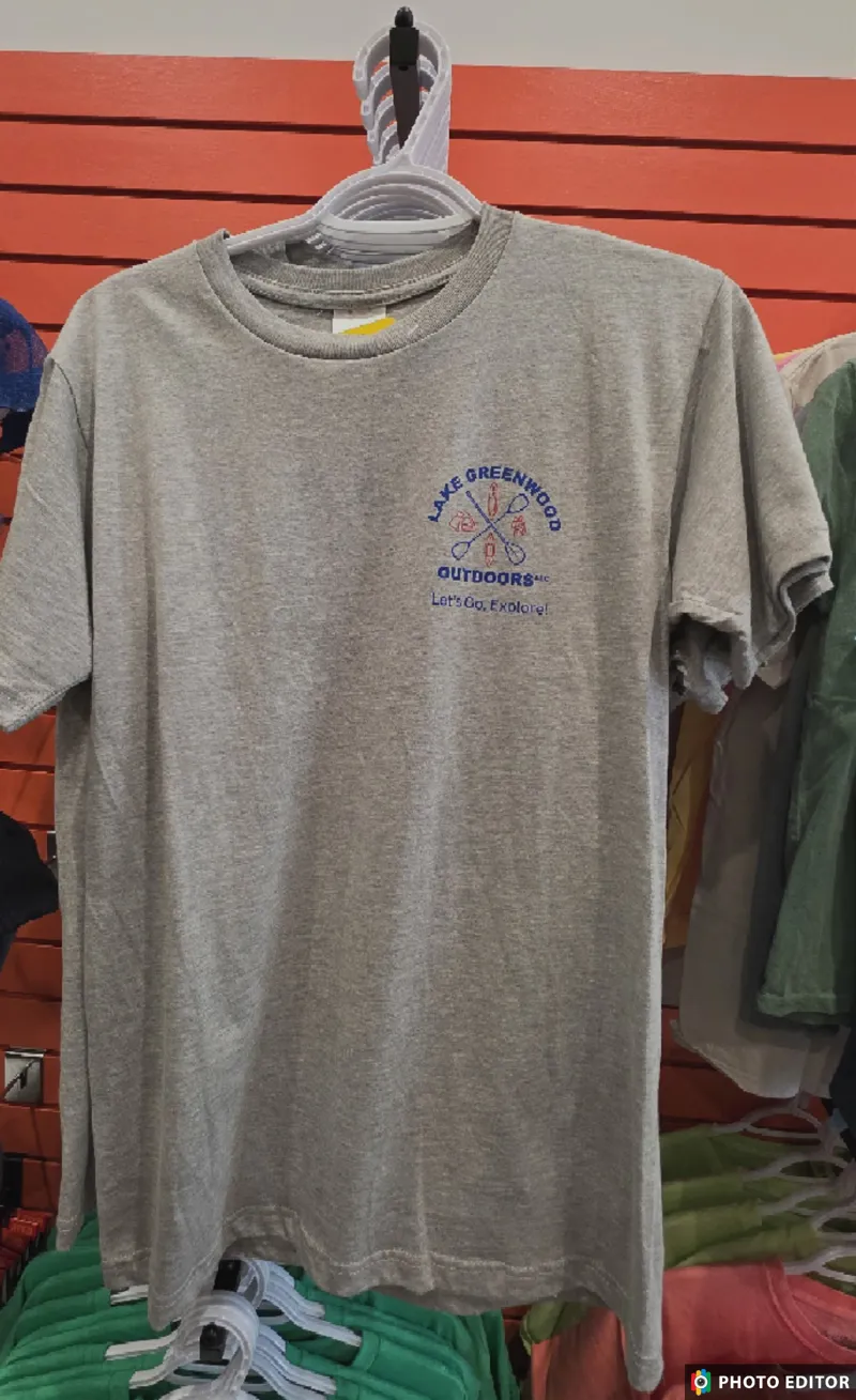 Front/ Back Logo Shirt Grey-1
