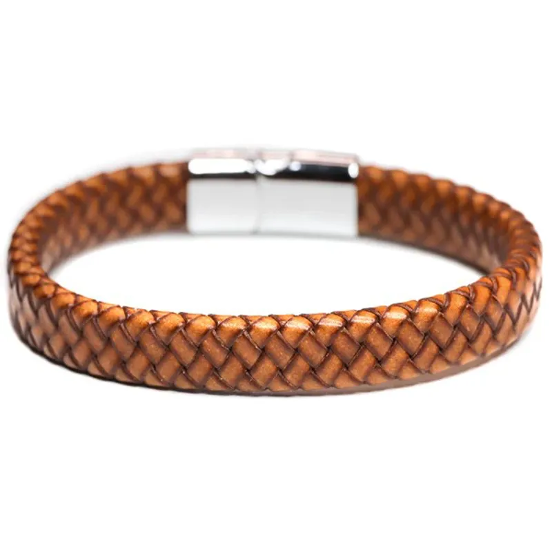 Asst Leather Woven Bracelet