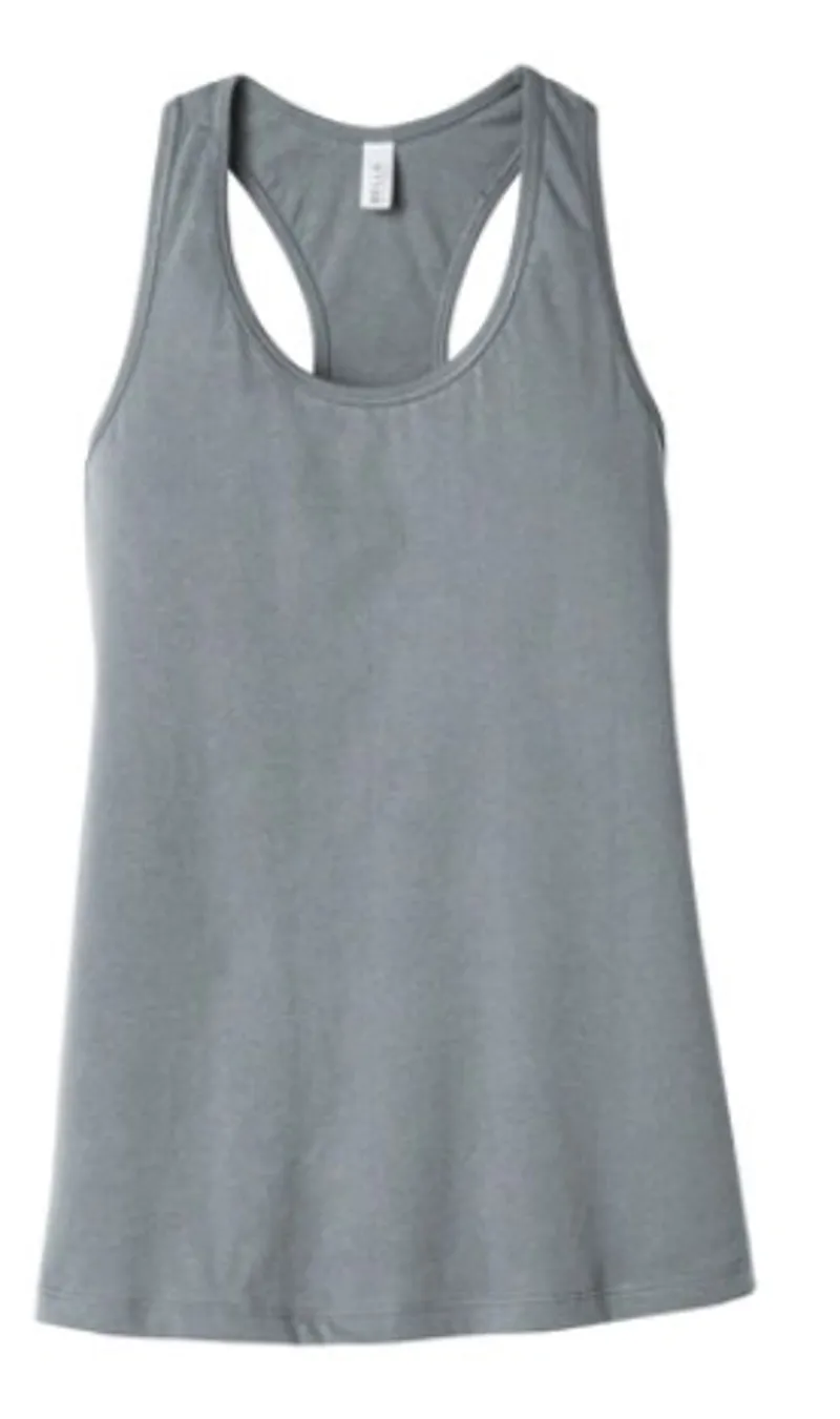Dogs Womens Tank Grey-1