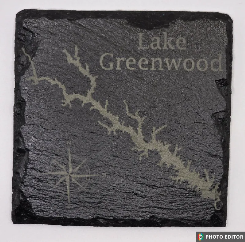 Slate Coaster Square Single