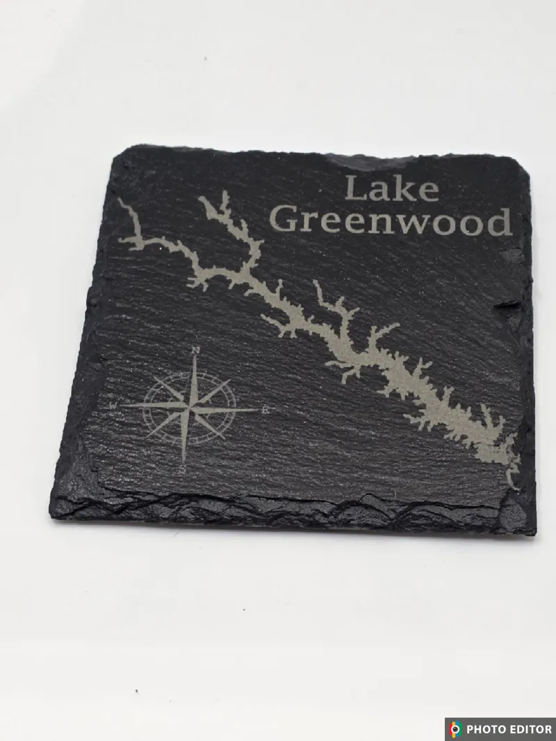 Slate Coaster Square Single-2