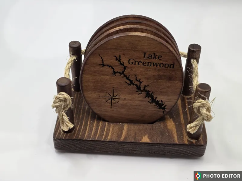 Dock Themed Coaster 4pk-5