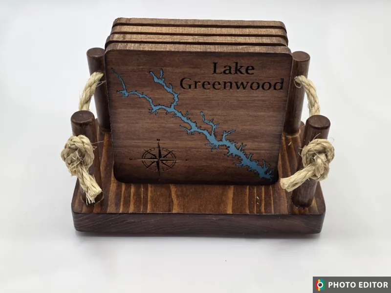 Dock Themed Coaster 4pk-7