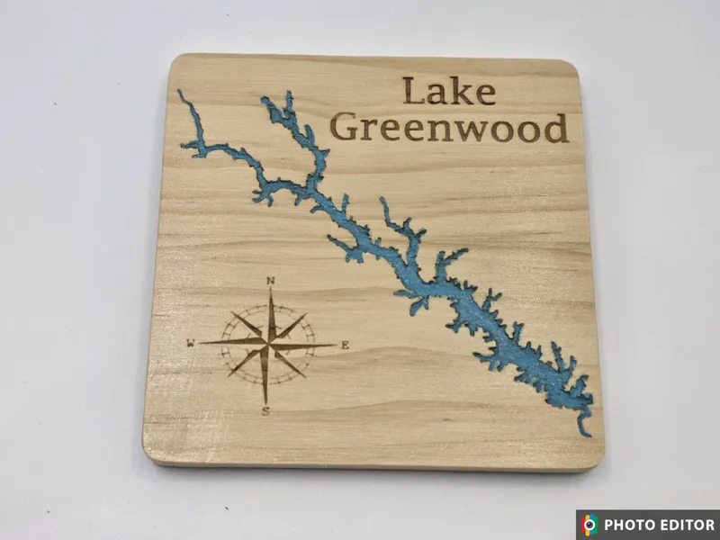 Dock Themed Coaster 4pk-9