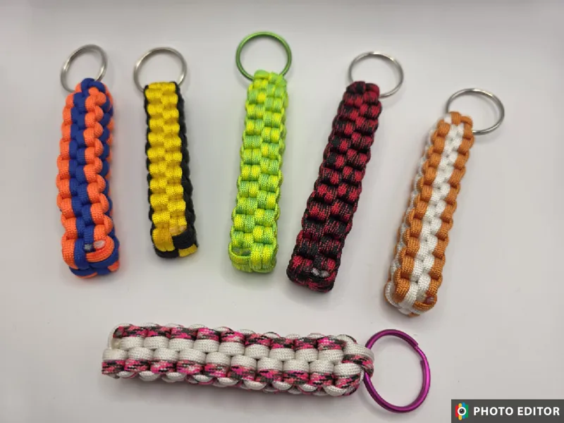 Paracord Box Keychain-2
