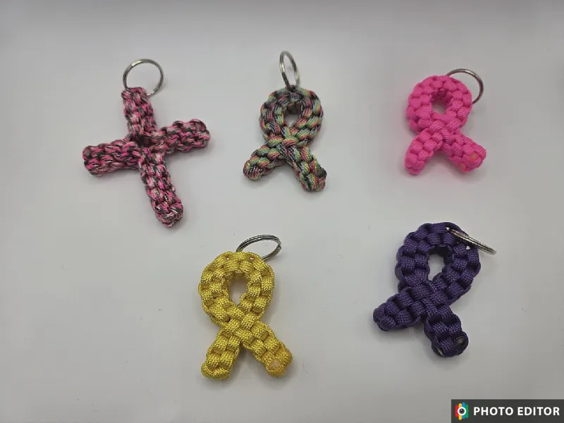 Paracord Box Designed Keychain