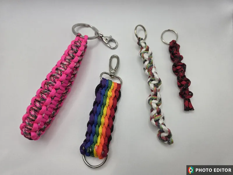 Paracord Specialty Keychain