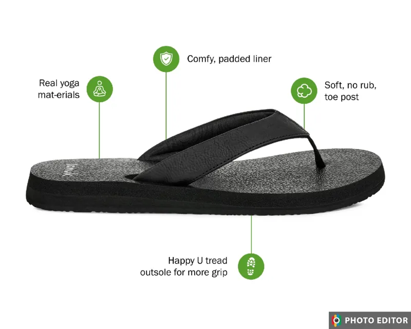 Women's Yoga Mat II Ebony-4