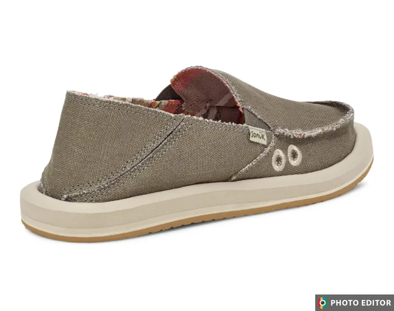 Women's Donna Hemp Olive-3