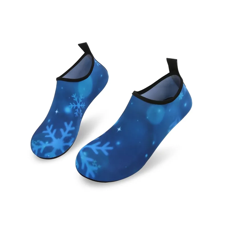 Water Socks Snowflake-1