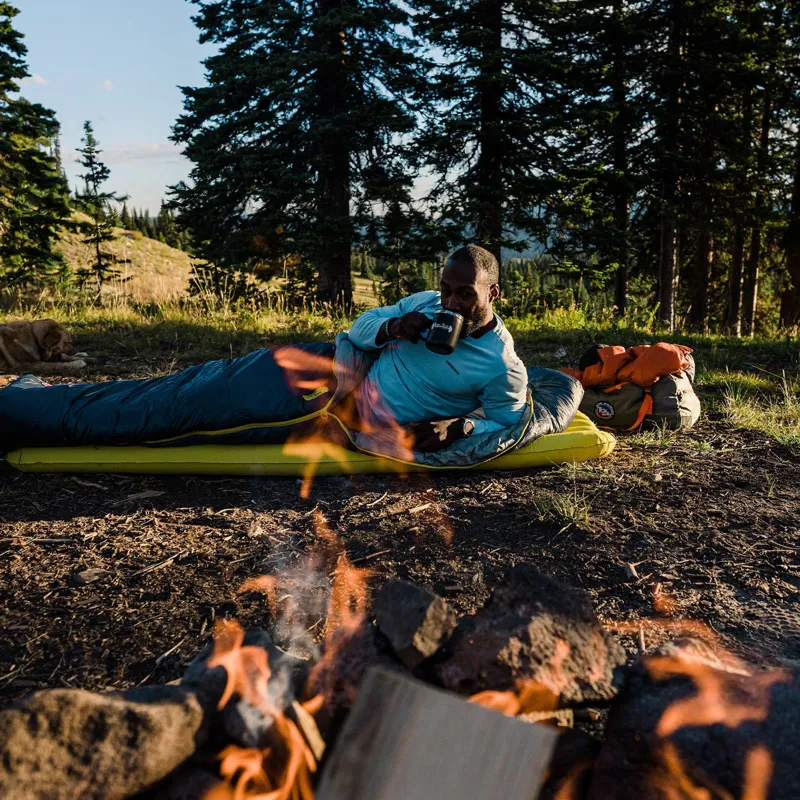 Big Agnes 20 FireLine Pro Recycled Sleeping Bag Regular in Anthracite-3