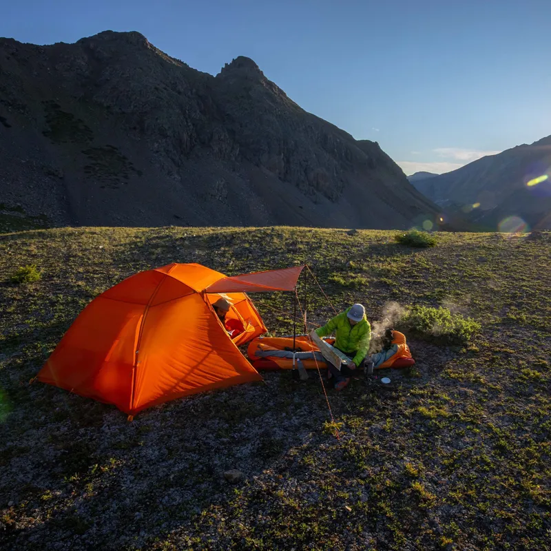 Big Agnes Copper Spur UL3 Tent in Tangelo-7
