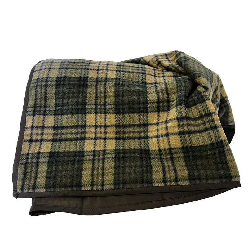Camp Blanket Green Plaid-1