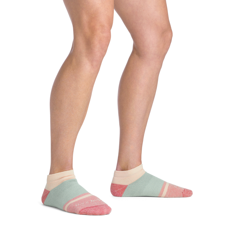 Darn Tough Apres No Show Heavyweight Women's Lifestyle Socks Honeydew-2