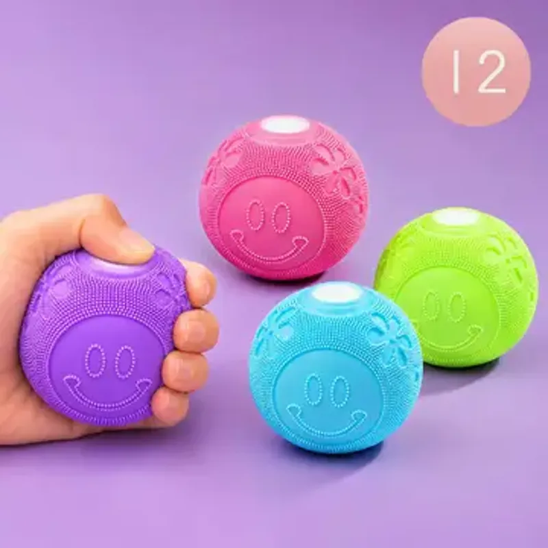 Smile Ball Squishy Glow