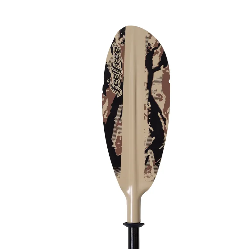Feelfree Camo Series Angler Paddle 2 PieceFibreglass Shaft Desert Camo