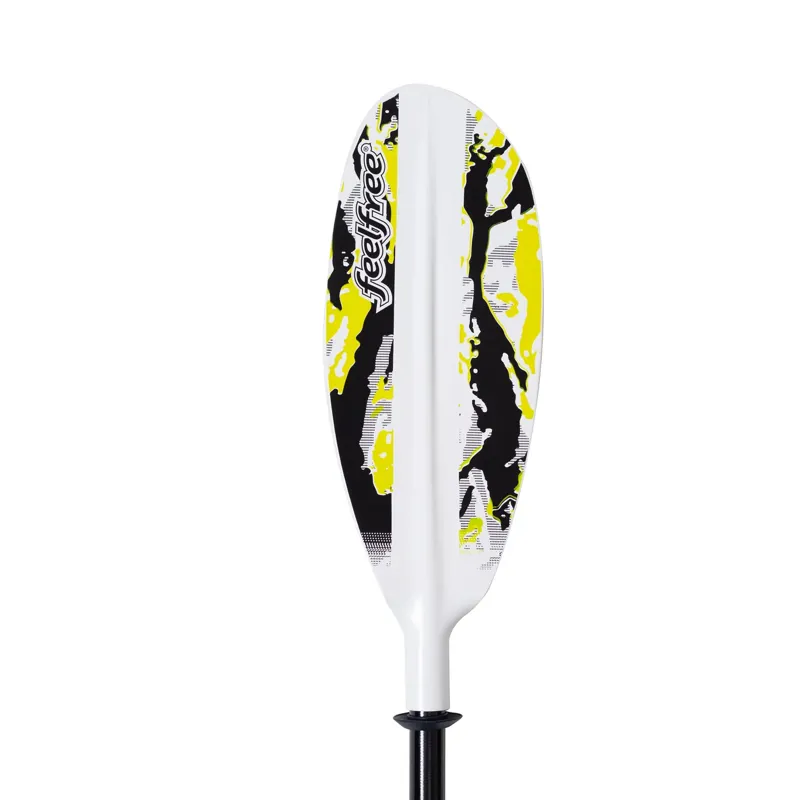 Feelfree Camo Series Angler Paddle 2 PieceFibreglass Shaft Lime Camo