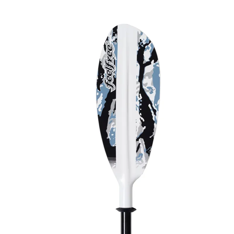 Feelfree Camo Series Angler Paddle 2 PieceFibreglass Shaft Winter Camo