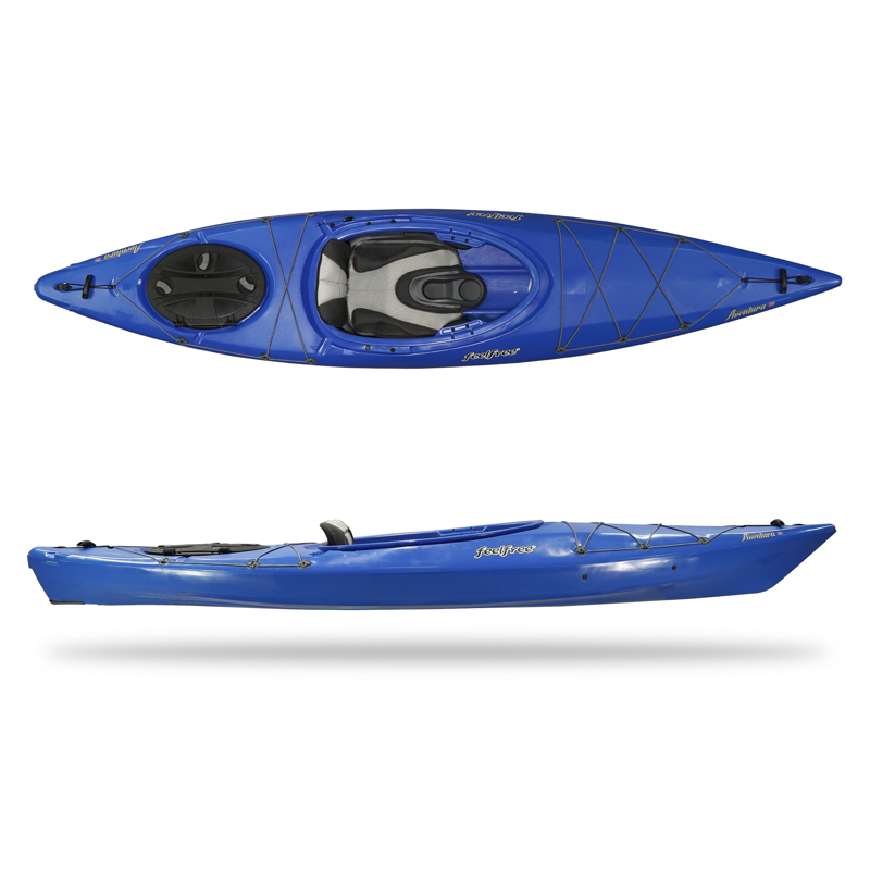Feelfree Kayaks Aventura 125 W/Skeg Kayak in Cobalt Blue-2