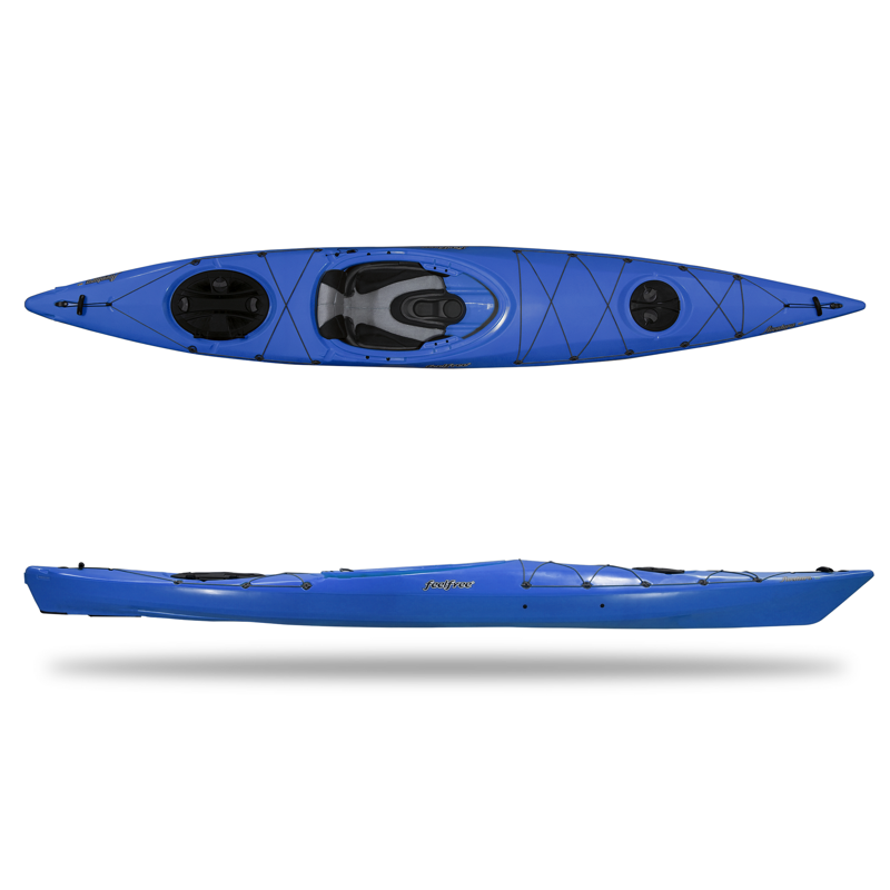 Feelfree Kayaks Aventura 125 W/Skeg Kayak in Cobalt Blue-3