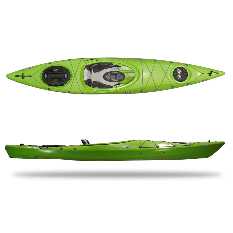 Feelfree Kayaks Aventura 125 W/Skeg Kayak in Lime