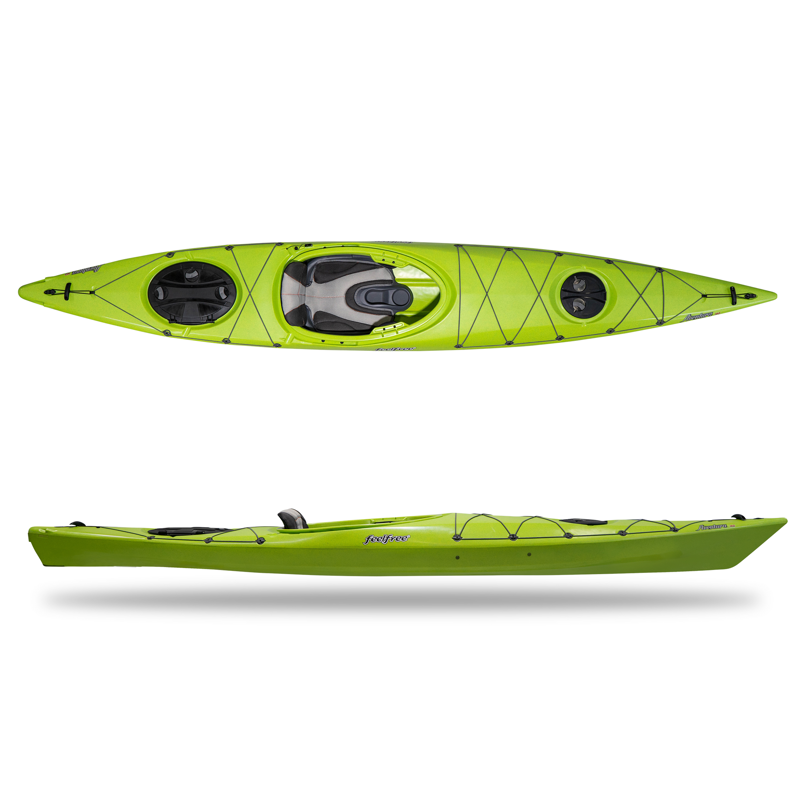 Feelfree Kayaks Aventura 125 W/Skeg Kayak in Lime-3