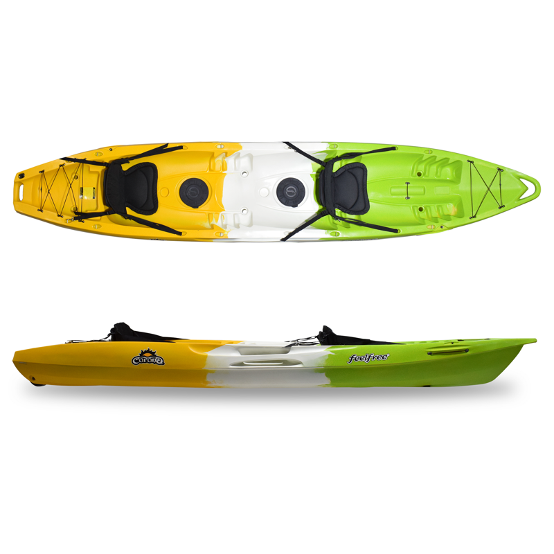 Feelfree Kayaks Corona Tandem Kayak in Melon