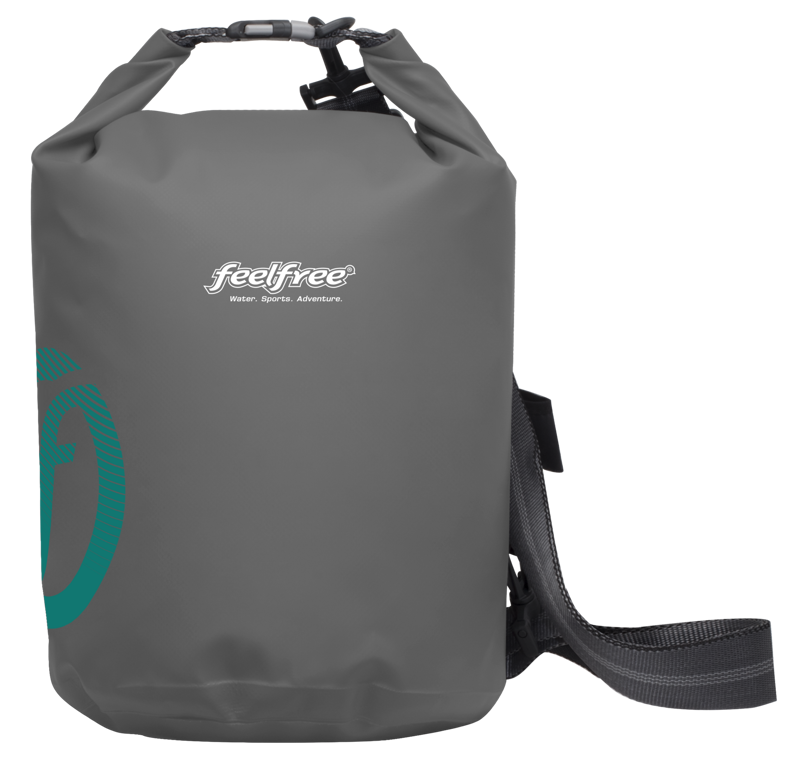 Feelfree Kayaks Dry Tube Waterproof Bag 15L in Slate Grey