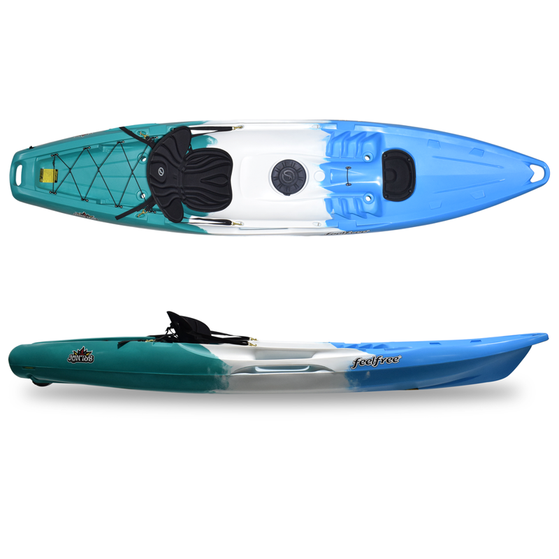 Feelfree Kayaks Juntos Sit-On-Top Kayak in Ice Cool Blue