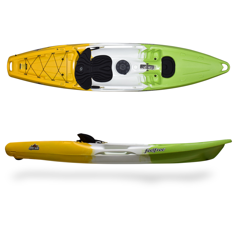 Feelfree Kayaks Juntos Sit-On-Top Kayak in Melon Orange
