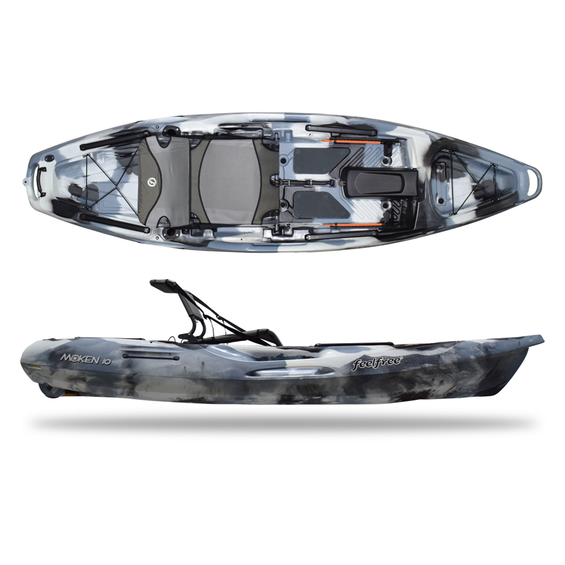 Feelfree Moken 10 V2 Kayak in Winter Camo