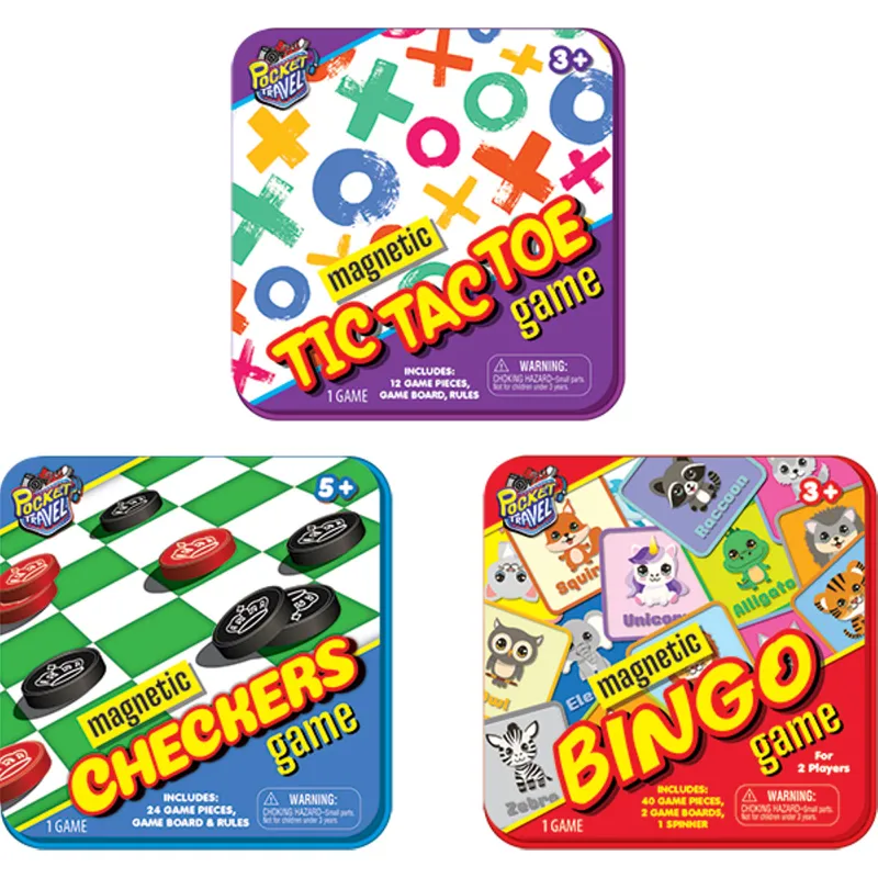 Magnetic Assorted Travel Games 1pk