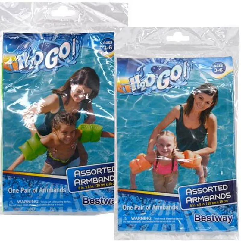 Swim Arm Bands - Summer Essentials Orange
