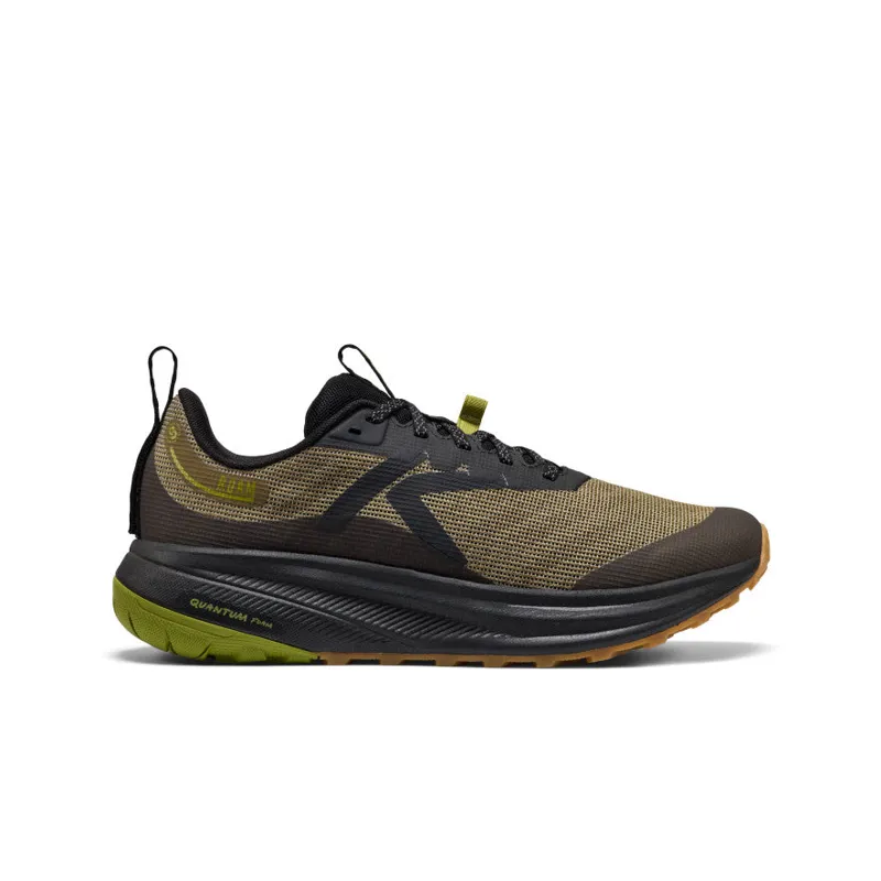 Keen Roam Men's Trail Running Shoe in Dark Olive/Golden Cypress
