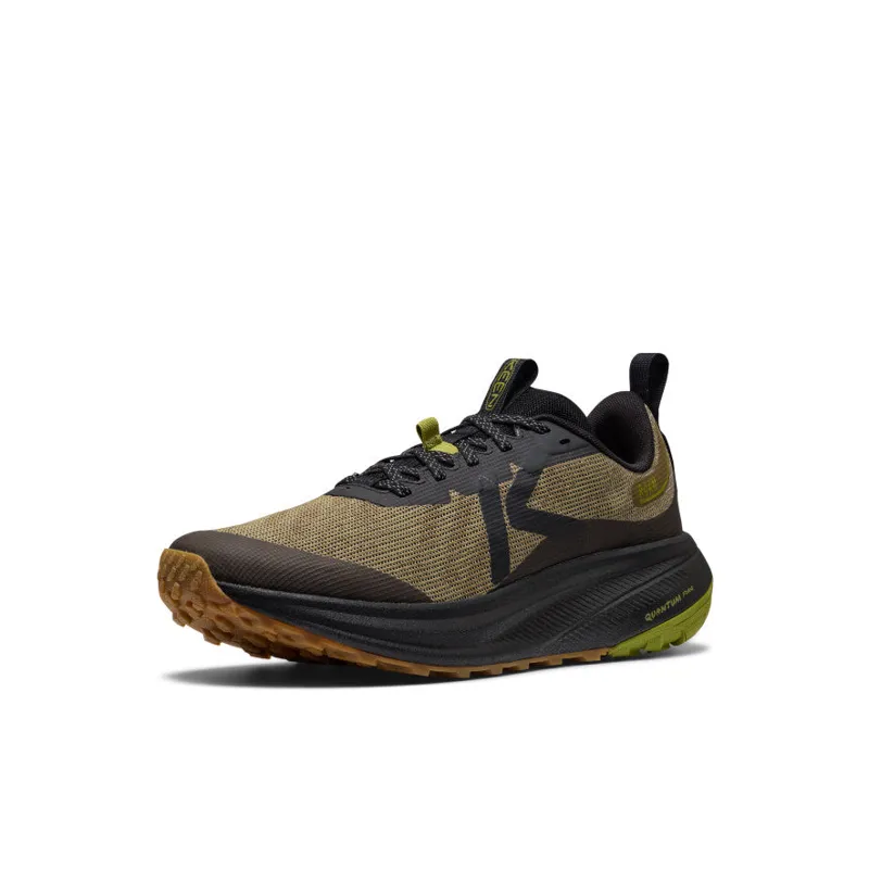 Keen Roam Men's Trail Running Shoe in Dark Olive/Golden Cypress-2