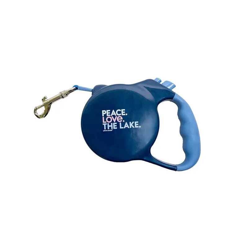 Life Is Good 16 foot Retractable Leash in Dark Blue