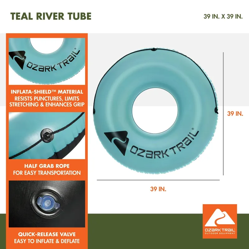 River Tube Blue-1