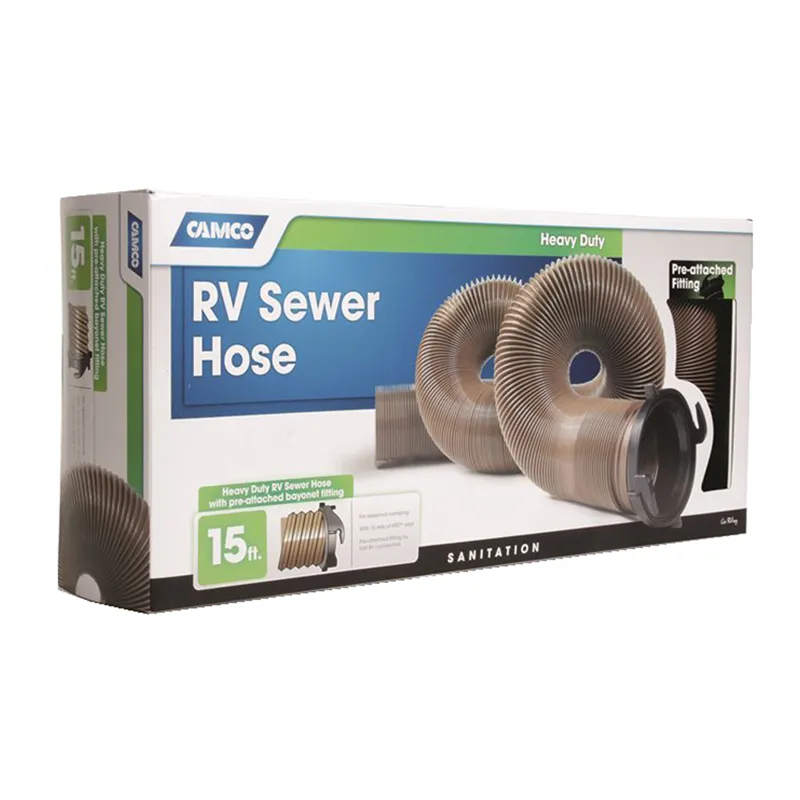 SEWER HOSE 15' H DUTY W/ADAPTER