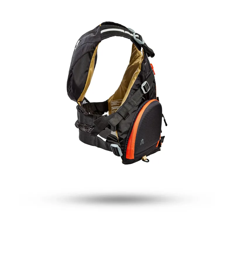 Stohlquist Fisherman Fishing PFD in Black-4