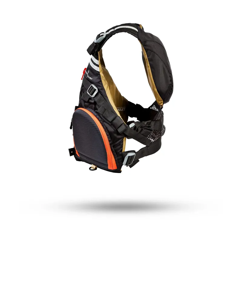 Stohlquist Fisherman Fishing PFD in Black-5