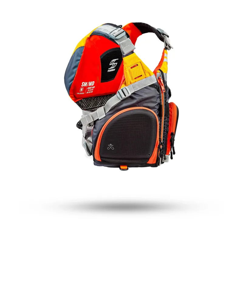 Stohlquist Fisherman Fishing PFD in Mango-3