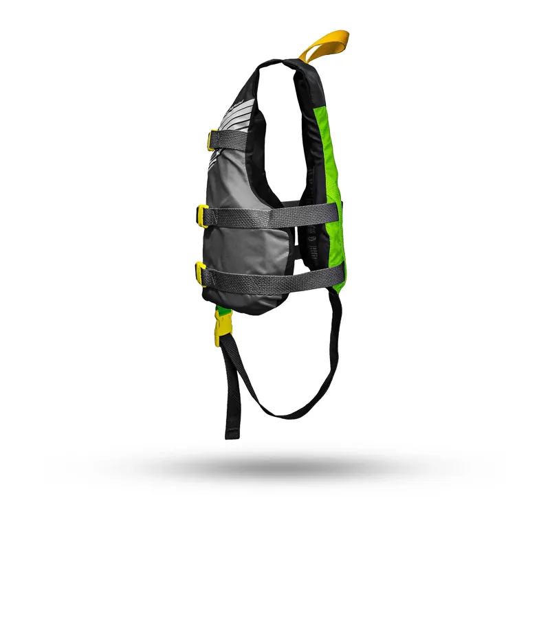 Stohlquist Recreational Fit Child PFD in Green Grey-1