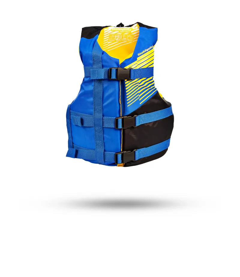Stohlquist Fit Youth Recreational PFD in Blue